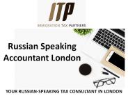 Russian Speaking Accountant London