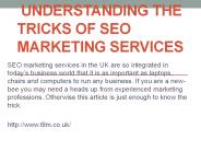 Understanding The Tricks Of SEO Marketing Services