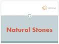 Natural Stones PowerPoint PPT Presentation