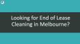 Clean to Shine End of Lease Cleaning Melbourne (1) PowerPoint PPT Presentation