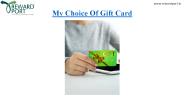 My Choice of Gift (1)