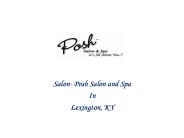 Posh salon & Spa