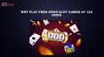 Why Play Free Spins Slot Games at 123 spins PowerPoint PPT Presentation