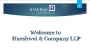 Small Business Accounting Services – Harshwal & Company LLP