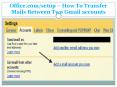 office.com/setup -How To Transfer Mails Between Two Gmail accounts PowerPoint PPT Presentation