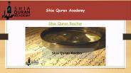 Shia Quran Reciter