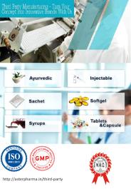 Pharmaceutical Third Party Manufacturing