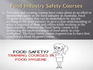 Food Safety Courses