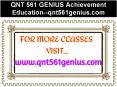 QNT 561 GENIUS Achievement Education--qnt561genius.com PowerPoint PPT Presentation
