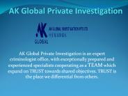 Private Investigation Singapore