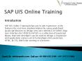 SAP UI5 Online Training Courses in India, Hyderabad, bangalore PowerPoint PPT Presentation