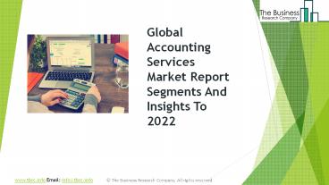 Accounting Services Global Market Report 2019