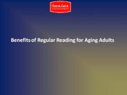 Benefits of Regular Reading for Aging Adults