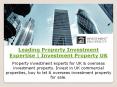 Leading Property Investment Expertise | Investment Property UK