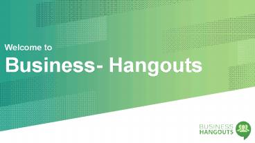 Best Webinar Software and Online Meeting Software |Business Hangouts