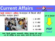 Daily Current Affairs 27th March 2019