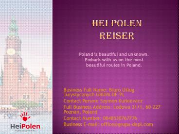 Polen reiser |reiser til Polen | HeiPolen (1)