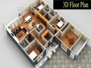 3D Floor Plan, Future Plan of the Architecture