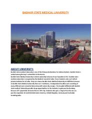 Bashkir State Medical University