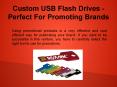 Branded Thumb Drives - Best Custom Flash Drives PowerPoint PPT Presentation