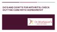 Homeopathic treatment for Rheumatoid Arthritis and Osteoarthritis PowerPoint PPT Presentation