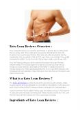 Keto Lean Reviews PowerPoint PPT Presentation