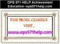 OPS 571 HELP Achievement Education--ops571help.com PowerPoint PPT Presentation