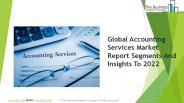 Accounting Services Global Market Report 2019