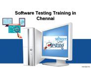 Software Testing Training in Chennai with Placement