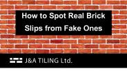 How to Spot Real Brick Slips from Fake Ones