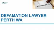 Defamation Lawyer Perth WA (1)