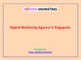 Digital Marketing Agency in Singapore PowerPoint PPT Presentation