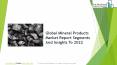 Global Mineral Products Market is boosted by rise in adoption of key players PowerPoint PPT Presentation