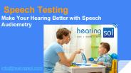 Speech Testing