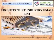 ARCHITECTURE INDUSTRY EMAIL LIST
