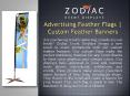 Advertising Feather Flags | Custom Feather Banners | ZodiacDisplays PowerPoint PPT Presentation