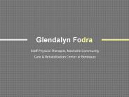 Glendalyn Estrada - Staff Physical Therapist