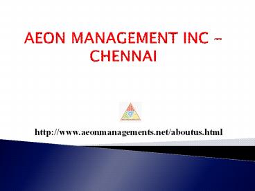 ((Aeon)) Management Inc Chennai Velachery Reviews (1)