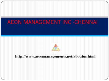 ((Aeon)) Management Inc Chennai Velachery Reviews