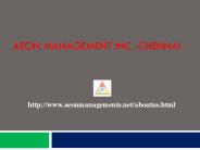 (Aeon))) Management Inc Chennai    Velachery ****Reviews