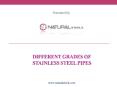 Different Grades of Stainless Steel Pipes PowerPoint PPT Presentation