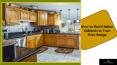 How to Find Kitchen Cabinets in Your Price Range PowerPoint PPT Presentation