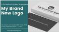 Best logo design tool with My Brand New Logo PowerPoint PPT Presentation