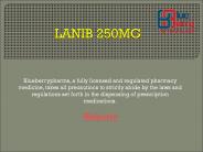 Lanib 250mg (Lapatinib) tablet