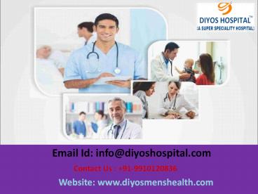 Top Sexual Health Counselling Hospital In South Delhi – Diyos Hospital