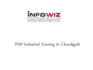 PHP Industrial Training In Chandigarh