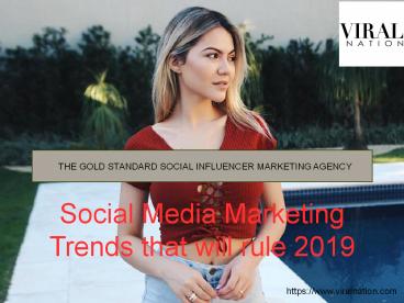 Influencer marketing agency