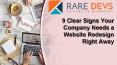 9 Clear Signs Your Company Needs a Website Redesign Right Away (1) PowerPoint PPT Presentation