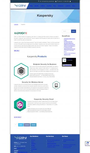 Kaspersky in Pakistan