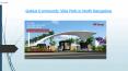 Gated community Villa Plots in North Bangalore PowerPoint PPT Presentation